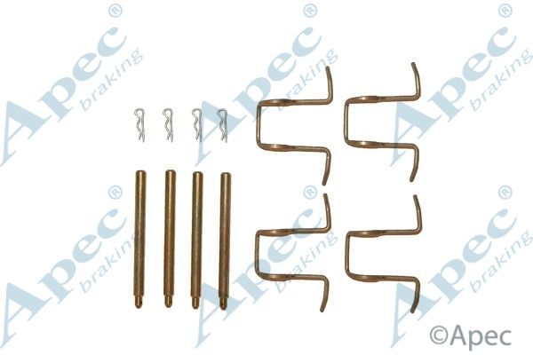 APEC BRAKING Lisakomplekt, ketaspiduriklotsid KIT231